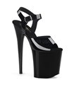 Extrem Plateau Heels FLAMINGO-808N - Schwarz