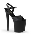 Extrem Plateau Heels FLAMINGO-809 - PU Schwarz