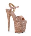 Extrem Plateau Heels FLAMINGO-810LG - Rose Gold