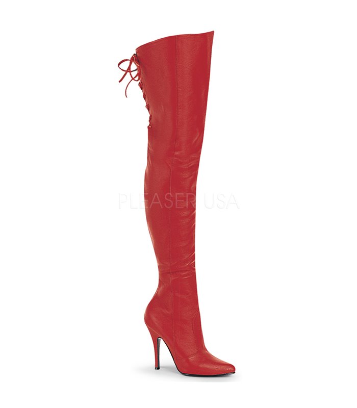 Pleaser Overknee Stiefel LEGEND-8899 Rot