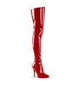 Overknee Stiefel SEDUCE-3000 - Lack Rot