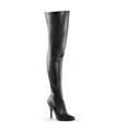 Overknee Stiefel SEDUCE-3010 - PU Schwarz