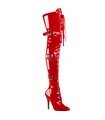 Overknee Stiefel SEDUCE-3028 - Lack Rot