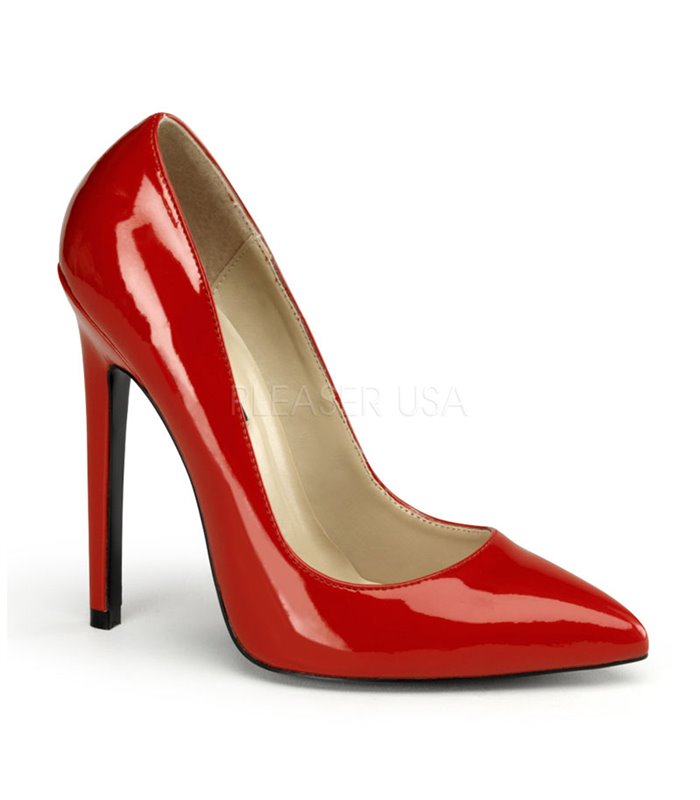 Stiletto High Heels SEXY-20 - Lack Rot