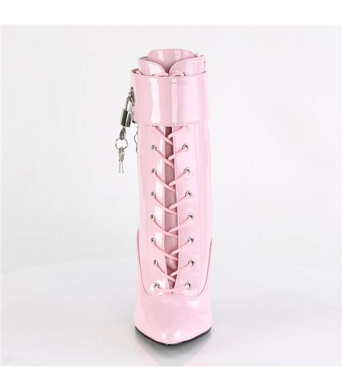 Extrem High Heels DOMINA-1023 - Lack Baby Pink