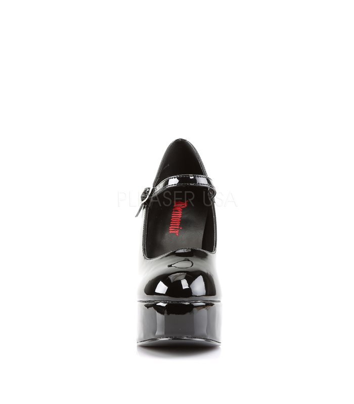 Plateau Pumps DOLLY-50 - Lack Schwarz