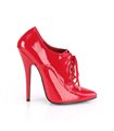 Extrem High Heels DOMINA-460 - Lack Rot