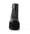 Demonia Plateau Stiefeletten KERA-21 Schwarz