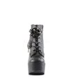 Demonia Plateau Stiefeletten POISON-101 Schwarz