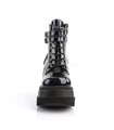 Demonia Plateau StiefelettenSHAKER-52 Schwarz