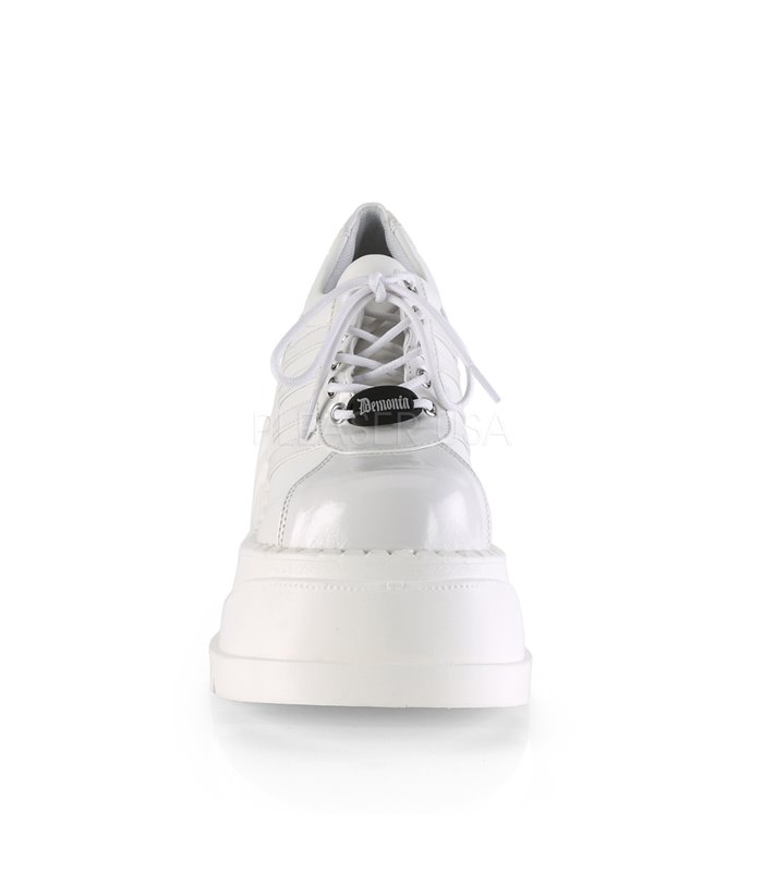 Plateau Schuhe STOMP-08 - Weiss