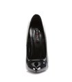 Extrem High Heels DAGGER-01  - Lack Schwarz