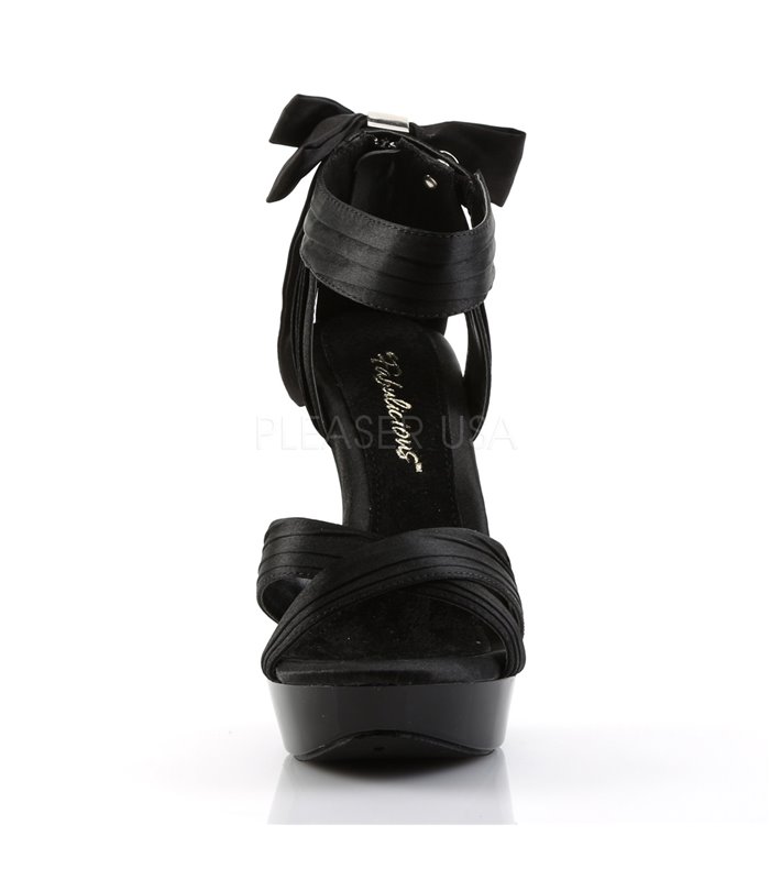 Plateau Sandalette COCKTAIL-568 - Schwarz