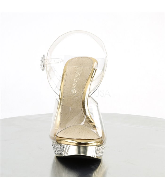 Sandalette ELEGANT-408 - Gold