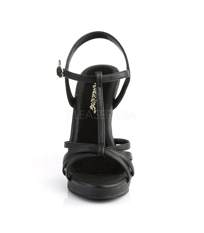 Sandalette FLAIR-420 - PU Schwarz