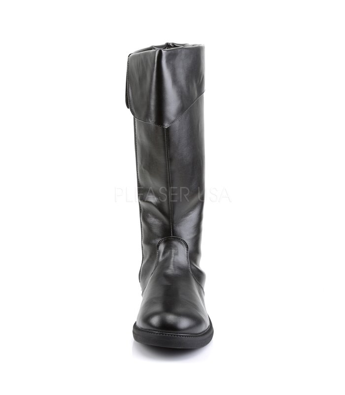 Piraten Stiefel CAPTAIN-105 - Schwarz