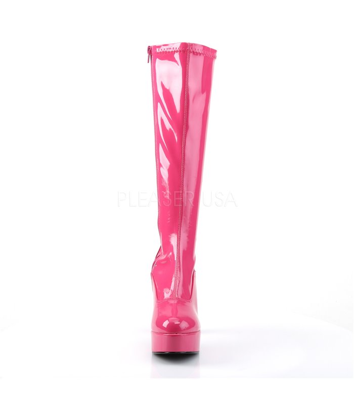 Plateaustiefel EXOTICA-2000 - Hot Pink