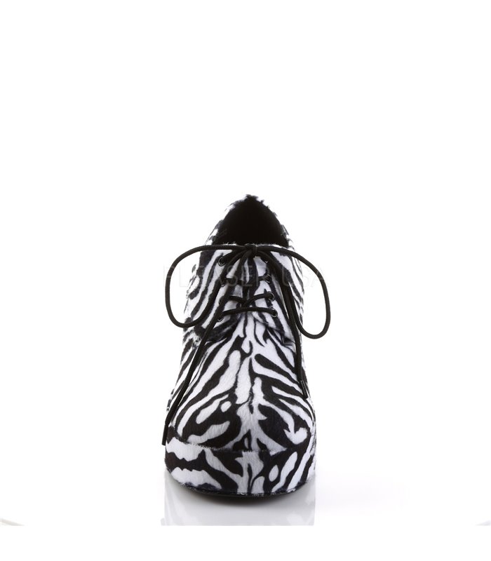 Herren Plateauschuhe PIMP-02 - Zebra