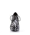 Herren Plateauschuhe PIMP-02 - Zebra