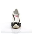 Retro Pumps WIGGLE-17 - Creme/Schwarz