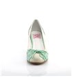 Retro Pumps WIGGLE-17 - Creme/Mint