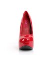 Plateau Pumps TEEZE-06W - Rot (Weit)