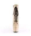 Plateau Schnürstiefelette ADORE-1020FS - Beige