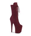 Extreme Platform Heels FLAMINGO-1050FS - Burgundy
