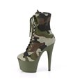 Plateau Stiefelette ADORE-1020CAMO - Camouflage