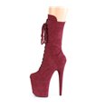 Extrem Plateau Heels  FLAMINGO-1050FS - Burgunderrot