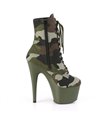 Plateau Stiefelette ADORE-1020CAMO - Camouflage