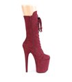 Extrem Plateau Heels  FLAMINGO-1050FS - Burgunderrot