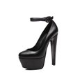 Giaro Vicky Damen Herren Plateau High-Heels schwarz 