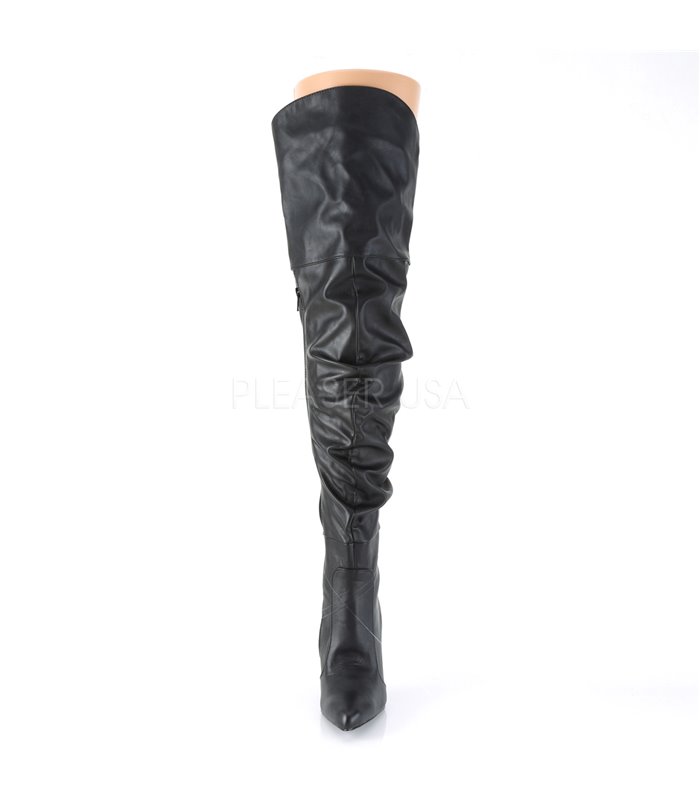 Overknee Stiefel CLASSIQUE-3011 - Schwarz