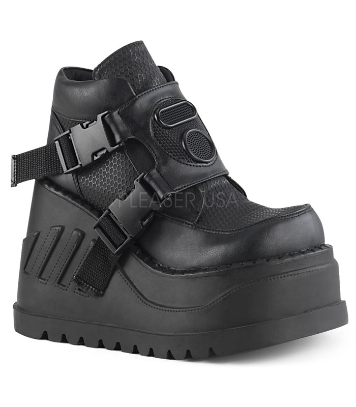 Plateau Schuhe STOMP-15 - Schwarz