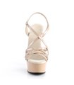 Plateau Sandalette DELIGHT-613 - Nude