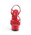Plateau Sandalette DELIGHT-613 - Rot