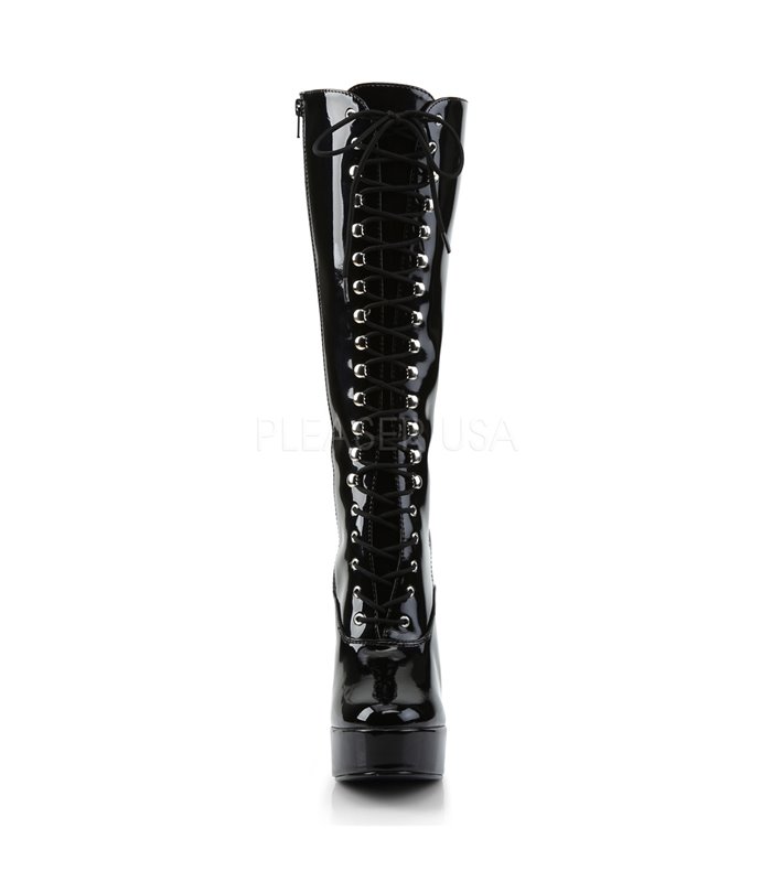 Plateau Stiefel ELECTRA-2020 - Lack  Schwarz