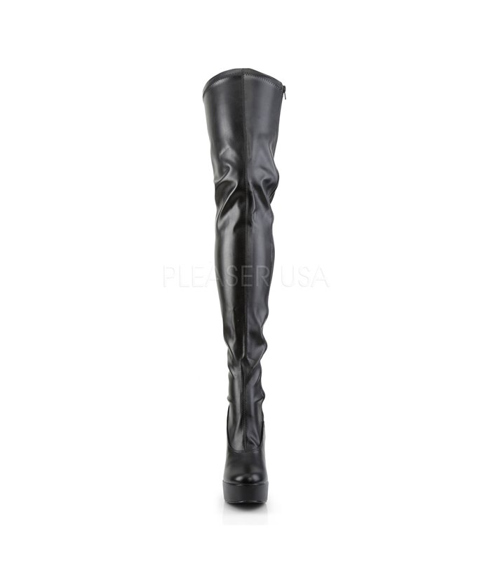 Overknee Stiefel ELECTRA-3000Z - Schwarz PU