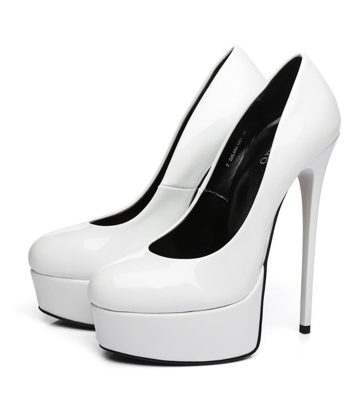 Giaro Pumps Galana 1001 Weiss lack