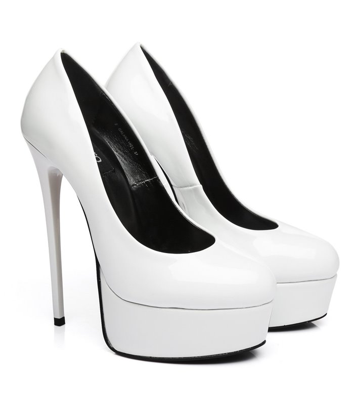 Giaro Pumps Galana 1001 Weiss lack