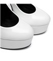 Giaro Pumps Galana 1001 Weiss lack