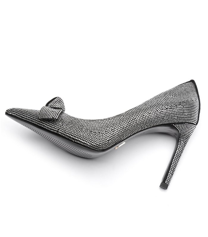 Giaro Pumps Madeline mit silber Steinchen