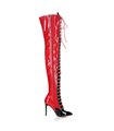 Giaro Overknee Stiefel Veruska rot schwarz