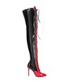 Giaro Overknee Stiefel Veruska schwarz rot