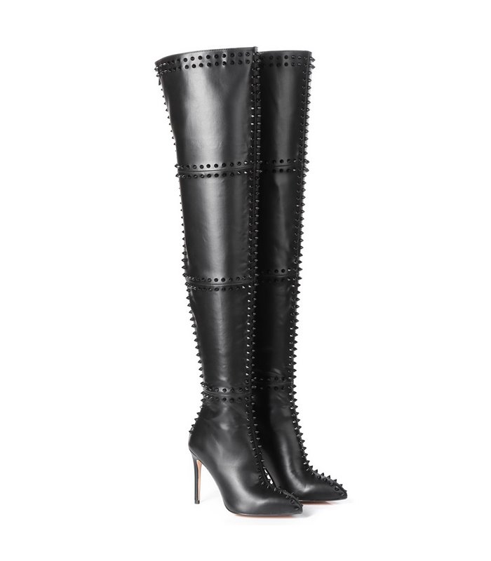 Giaro Overknee Stiefel Luna schwarz matt