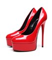 Giaro Galana 1001 Plateau Pumps rot lack