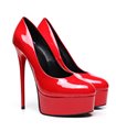 Giaro Galana 1001 Plateau Pumps rot lack