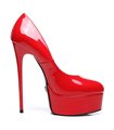 Giaro Galana 1001 Plateau Pumps rot lack