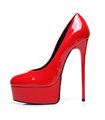 Giaro Galana 1001 Plateau Pumps rot lack